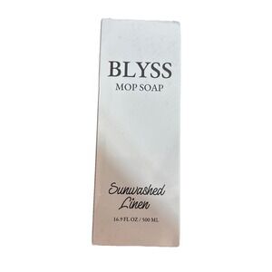 Blyss Mop Soap Cleaning Concentrate Sunwashed Linen 16.9fl oz Exp 02/2029 NEW